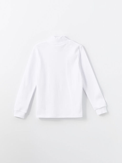 Yar?m Bal?k?? Yaka Basic Erkek ?ocuk Ti??rt