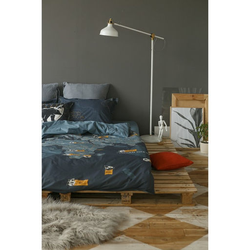 Постельное бельё Этель 2 сп Путешествие 175х215 см, 200х220 см, 50х70+3 см - 2 шт, ранфорс  фото 28