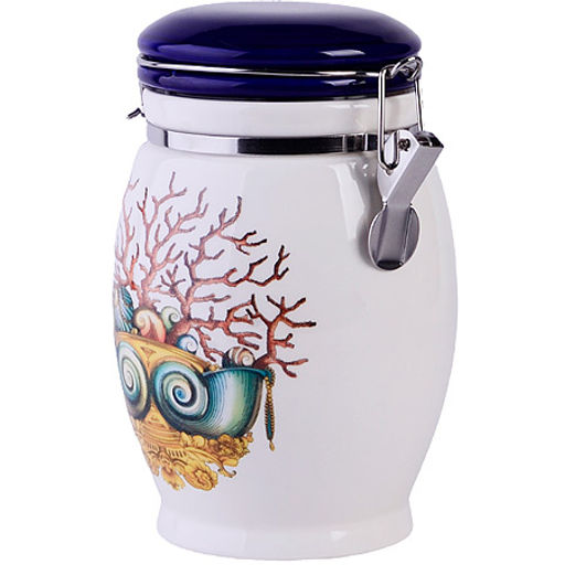 30808 Банка для сыпучих 930 мл Страна чудес дол/жел LR (х24) - Mayer&boch фото 2