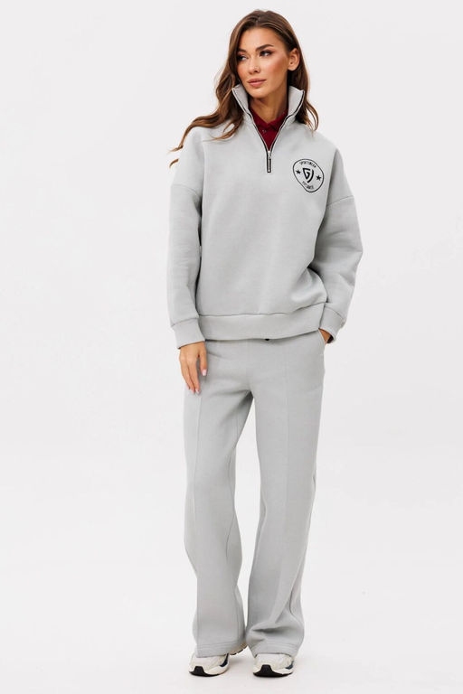 Костюм GO F3087/29-01.164-170 пепел  фото 3