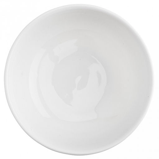 Русь Салатник фарфоровый 680мл, д16х5,9см, белый, рельефный декор (Китай) - Домашняя мода фото 3