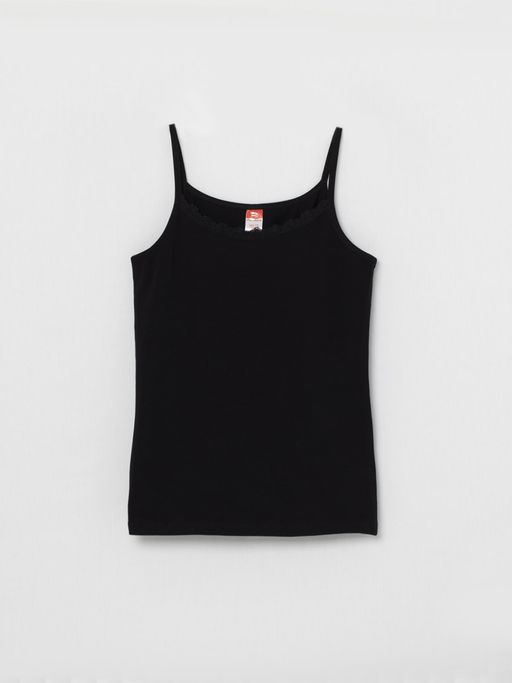 CRB wear/CAJG 20029-22 Майка для девочки, черный/Ex.Cherubino