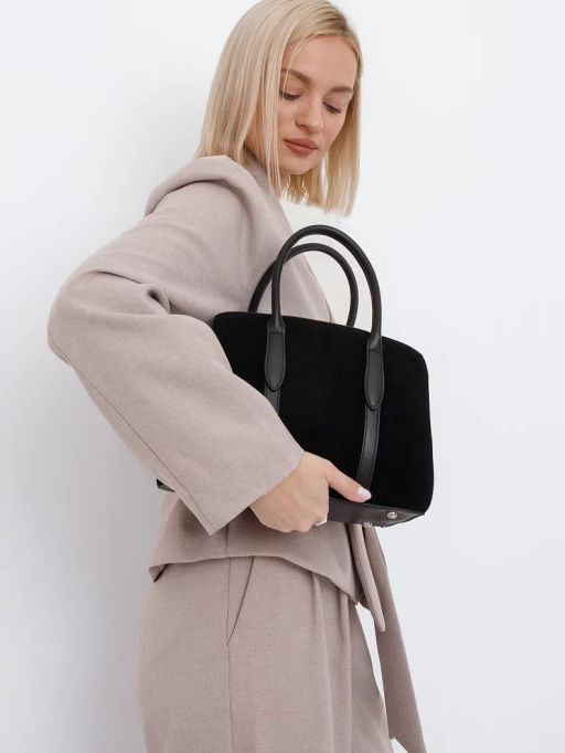 Сумка 8007-1S black Velina Fabbiano-Safenta