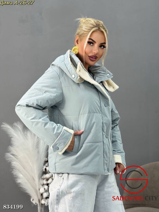 Куртка женская с капюшоном - Bruno фото 3