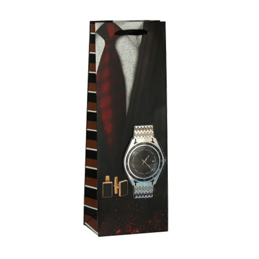 Пакет подарочный 36х12,8х8,4 / C183 /уп 12/720/под бутылку микс - Галеонтрейд фото 3