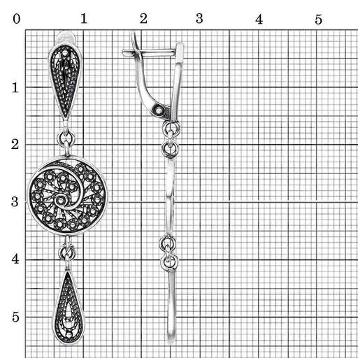 СЕРЬГИ 33014396 - Красная пресня фото 6