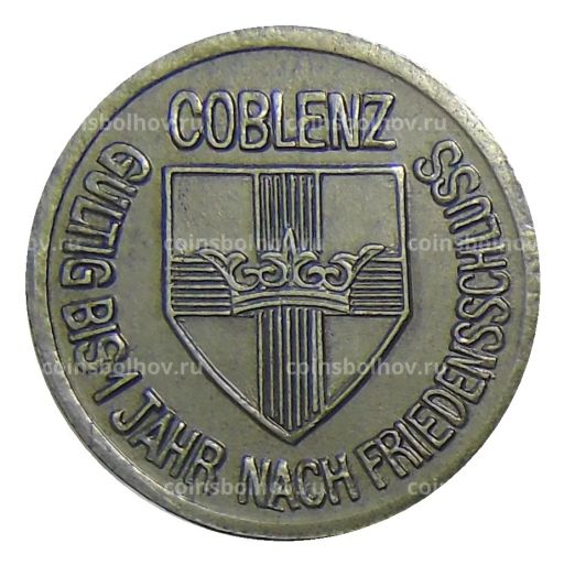 10 пфеннигов 1918 года Германия Нотгельд Кобленц