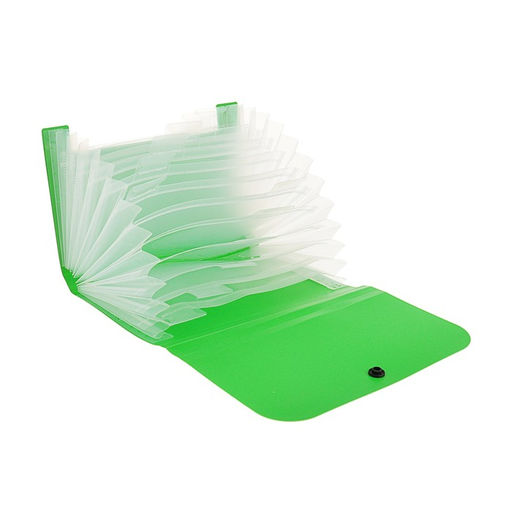 Папка-конверт на кнопке, А6+, 400 мкм, МИКС - Simaland фото 5