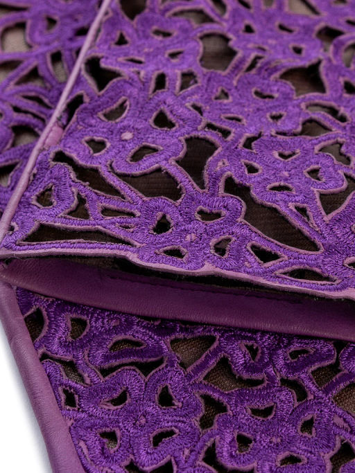 Перчатки женские ш/п F-0160 l.violet - Eleganzza фото 30
