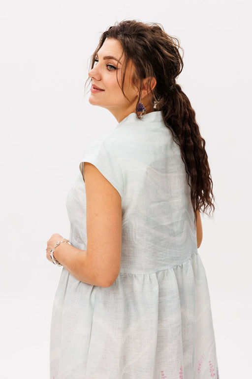 Платье ANELLI 1424.1 лавандовый аромат  фото 10