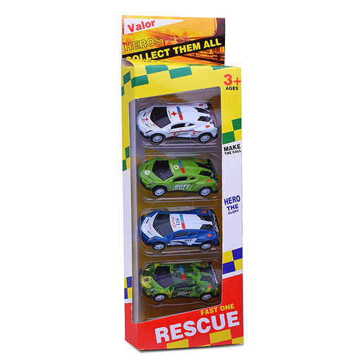 Набор машин "Автогонка" в коробке