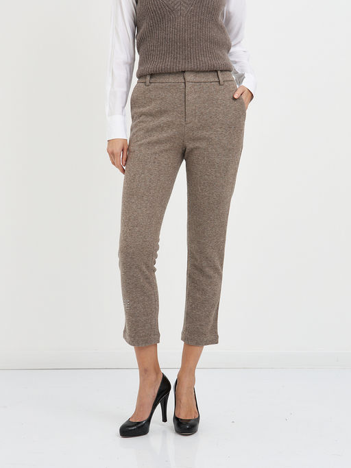 брюки женские бежевые - Glenfield фото 3