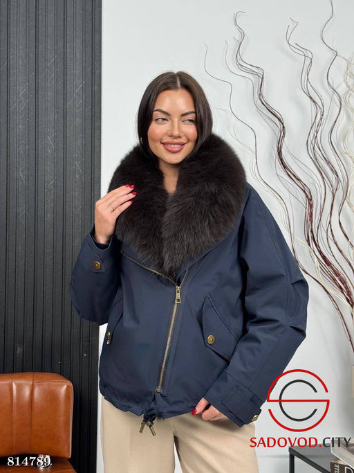 Парка с натуральным мехом - Bruno фото 2