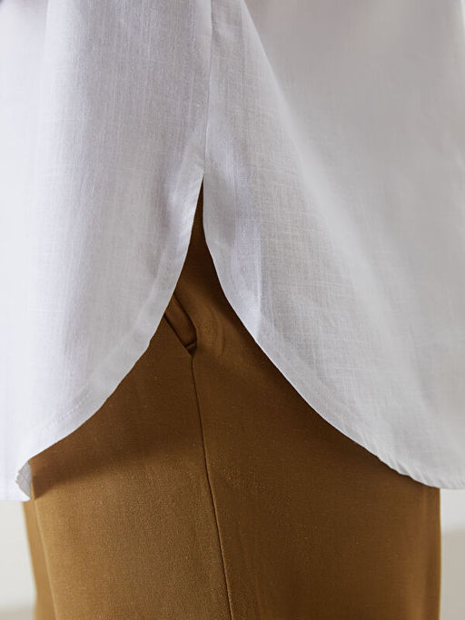 Kro?e Detayl? Oversize Kad?n G?mlek