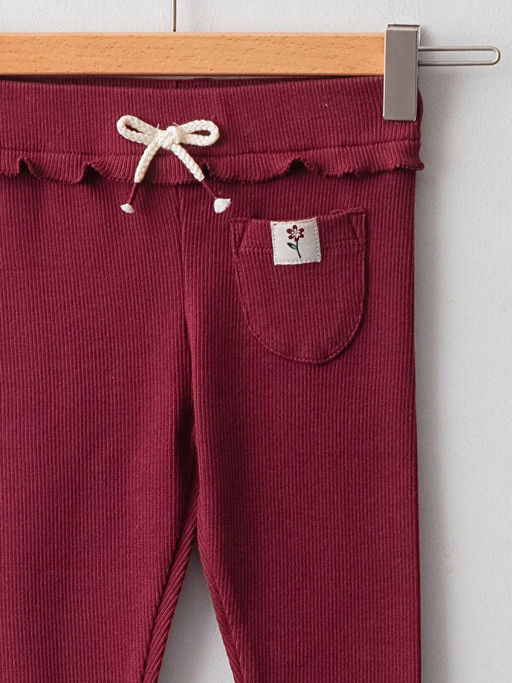 Beli Lastikli Pamuklu K?z Bebek Tayt - Waikiki фото 3