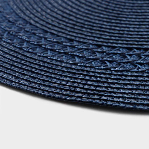 Салфетка сервировочная на стол Доляна Оскар, d=38 см, цвет синий  фото 12