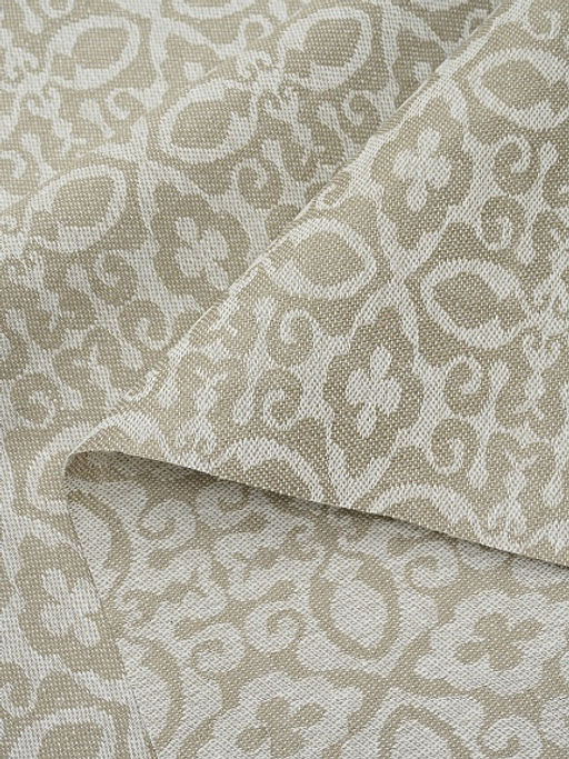 Полульняной жаккард Сьюзен цв.суровый, ш.1.6м, лен-56%, хлопок-44%, 210гр/м.кв - Купава фото 7