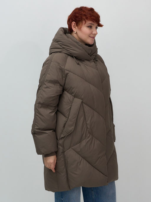 Пальто двубортная зимнее утепленное Бренд: Visdeer  фото 7