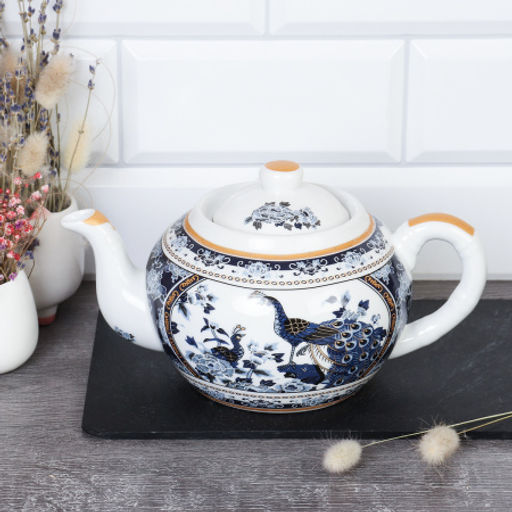 Чайник заварочный 1 л Павлин / JS-11 /уп 24/ - ГалеонТрейд фото 2