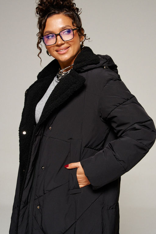 Пальто Beautiful Free 8024 черный