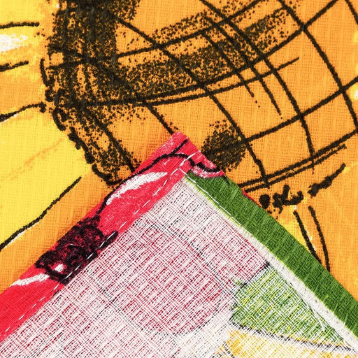 Набор полотенец кухонный Доляна Happiness looks 35х60см-2шт, 100% хлопок  фото 8