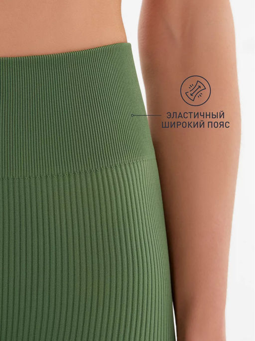 TEKSA Шорты женские высокая талия WHS 001 graphite - Conte elegant фото 83