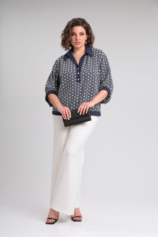 Костюм LADY SECRET 2948 синий+молочный