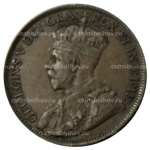 1 цент 1918 года Канада