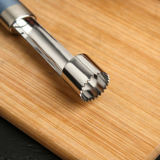 Нож для сердцевины Доляна Lagoona, 19 см, нержавеющая сталь, голубой фото 2