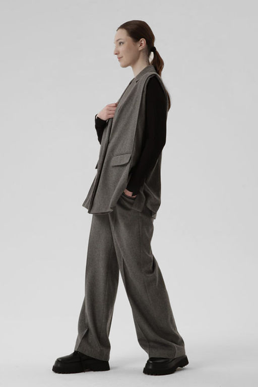 Жилет ШЕРСТЬ - Жан и параскева фото 3