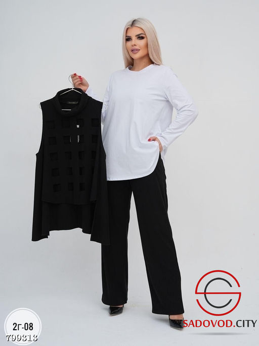 Костюм тройка из кашемира лапша и супрем - Bruno фото 3