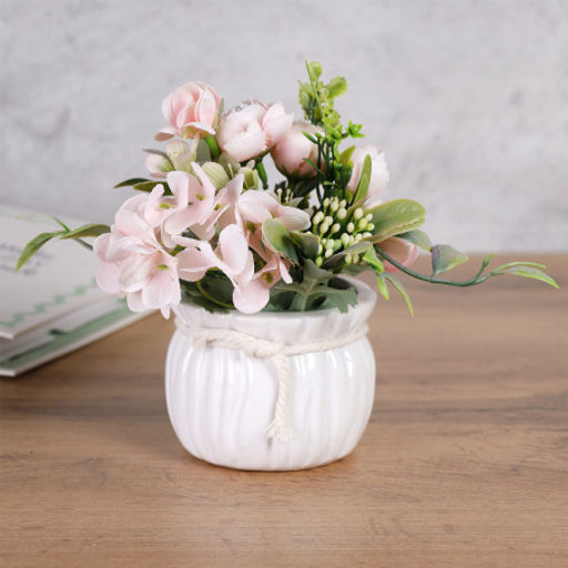 Цветочная композиция Букет гортензии 17 см / 6096W/NW713 / (Желтый) - Галеонтрейд фото 10