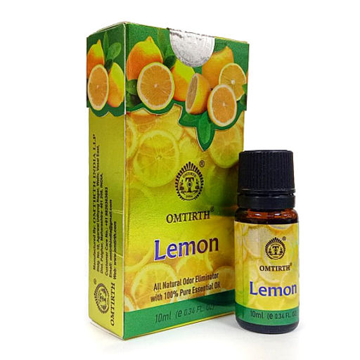 Ароматическое натуральное масло Lemon OMTITTH 10мл Индия