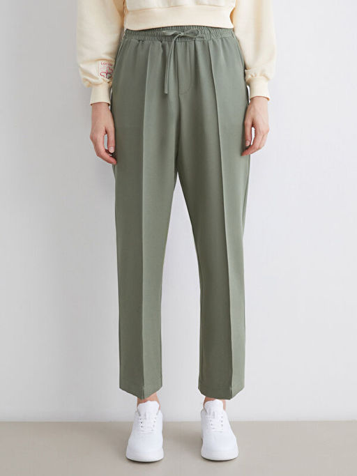 Beli Lastikli Kad?n Pantolon