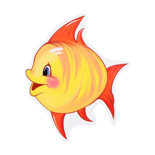 Набор для оформления «Весёлые морские обитатели», 10 деталей, 14.5×14.5 см