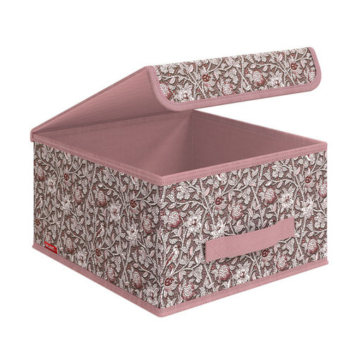 VAL OV-BOX-LS Короб стеллажный с крышкой, малый, 28*30*16 см, OPUS ROMANO VENUS, шт