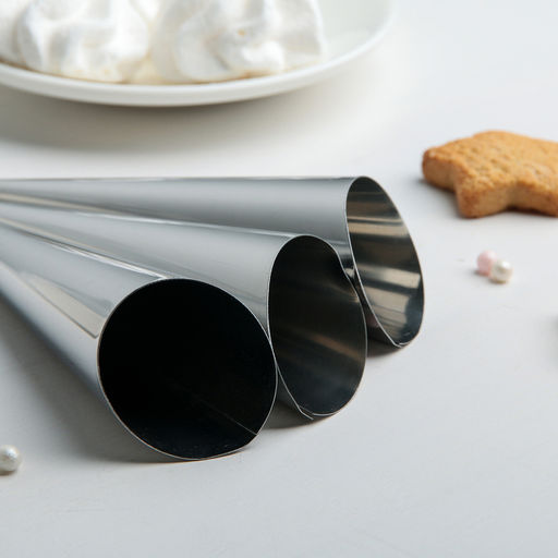 Набор форм для круассанов и трубочек Доляна, 12?3,5 см, 3 шт фото 2