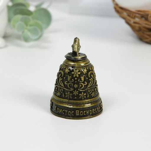 Колокольчик пасхальный Цыплёнок, 3.7 5.2 см - Семейные традиции фото 2