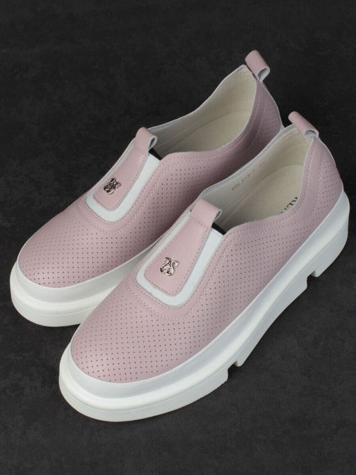 03-PDL253-5 VIOLET Полуботинки женские (натуральная кожа)