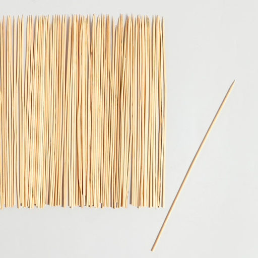 Цена за 2 шт. Набор деревянных палочек для декора 100 шт., 25 см