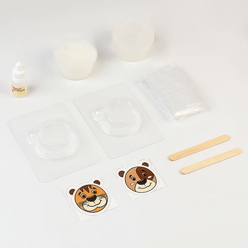 Мыло-картинка «Кот и пёс»