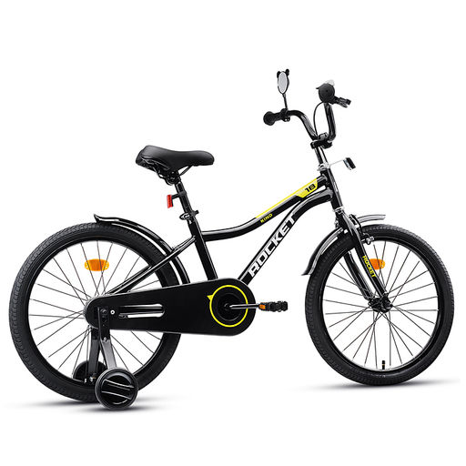 Велосипед 18" Rocket Kind, цвет черный