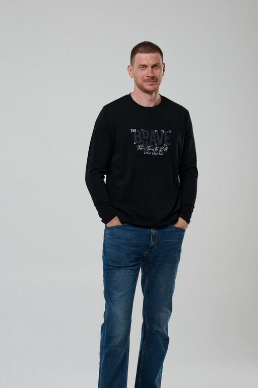 лонгслив мужской 3559-02 Новинка - Mix-mode фото 3