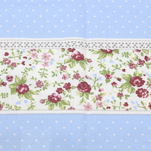 "Английский сад" Скатерть 180х145см, длина стола до 140см, на 6 персон, хлопок "Премиум" 186г/м2, "Домашняя мода" (Россия)