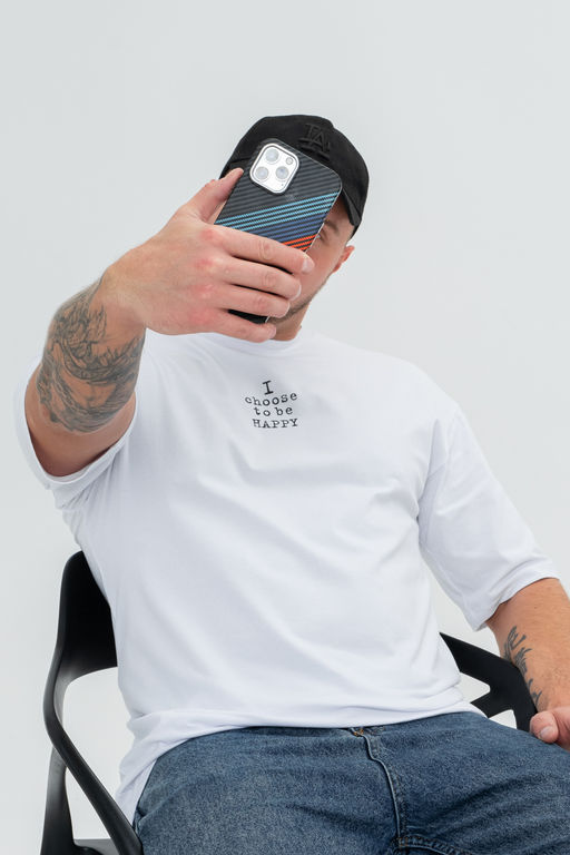 Футболка мужская 8507/1 оверсайз