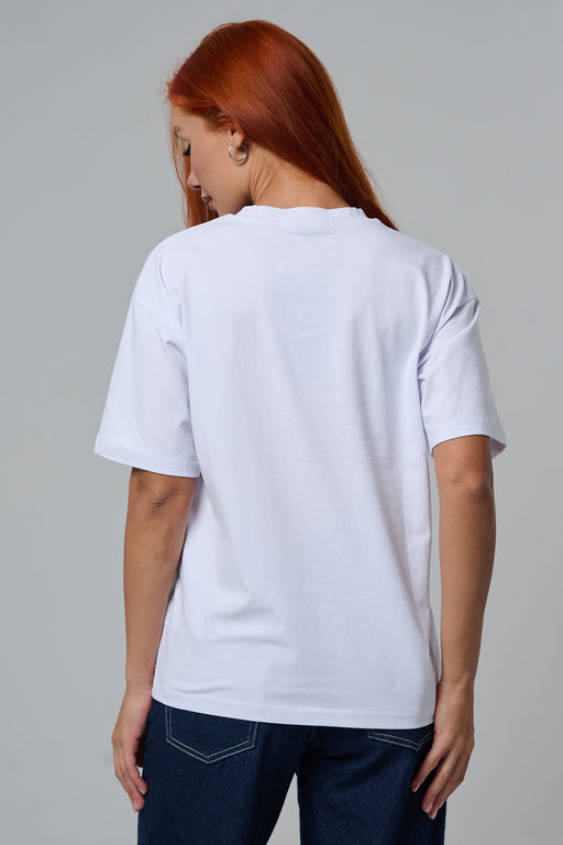 8580 футболка оверсайз женская - Натали фото 14