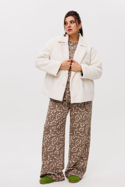 Пальто ANELLI 1421 белый  фото 8