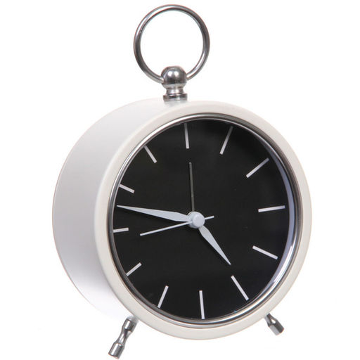 Будильник "LION" 11*5см белый