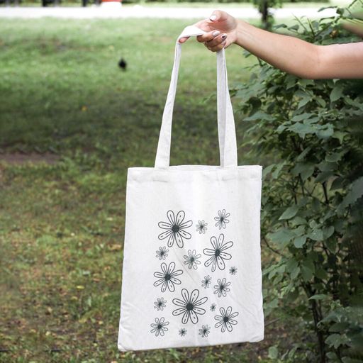 Эко-шоппер из 100% хлопка "DAISY"