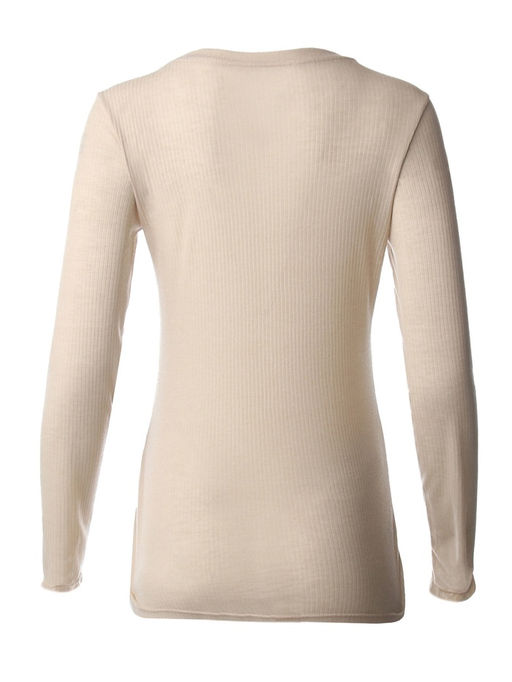 Лонгслив женский KAFTAN: Basic line, бежевый, размер 44-46